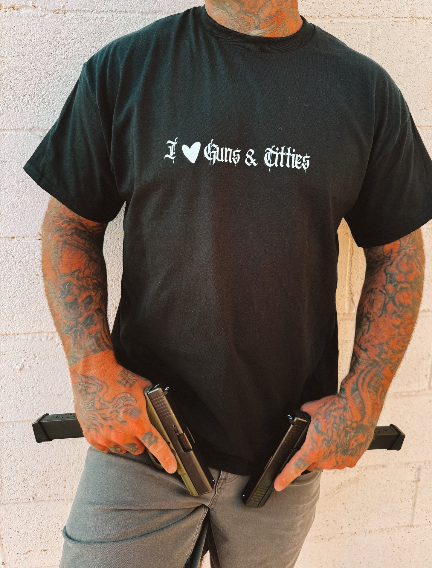 Guns & Titties Tee