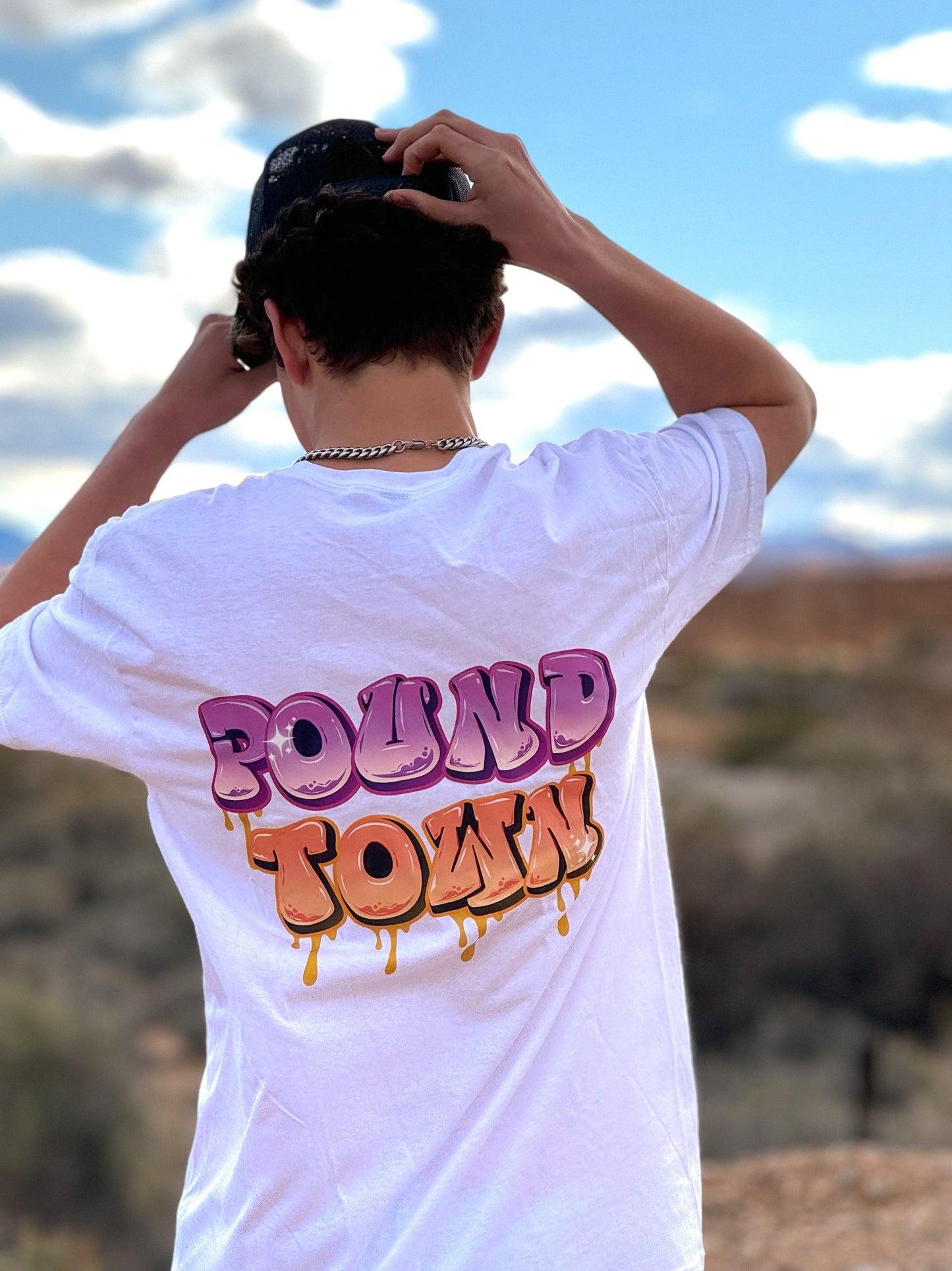 White Poundtown OG Tee